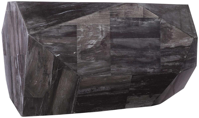 Interiors Adrian Console Table in Black 301-904