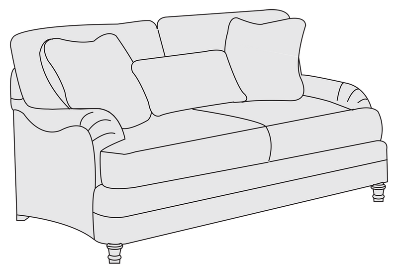 Upholstery Tarleton Loveseat B4265