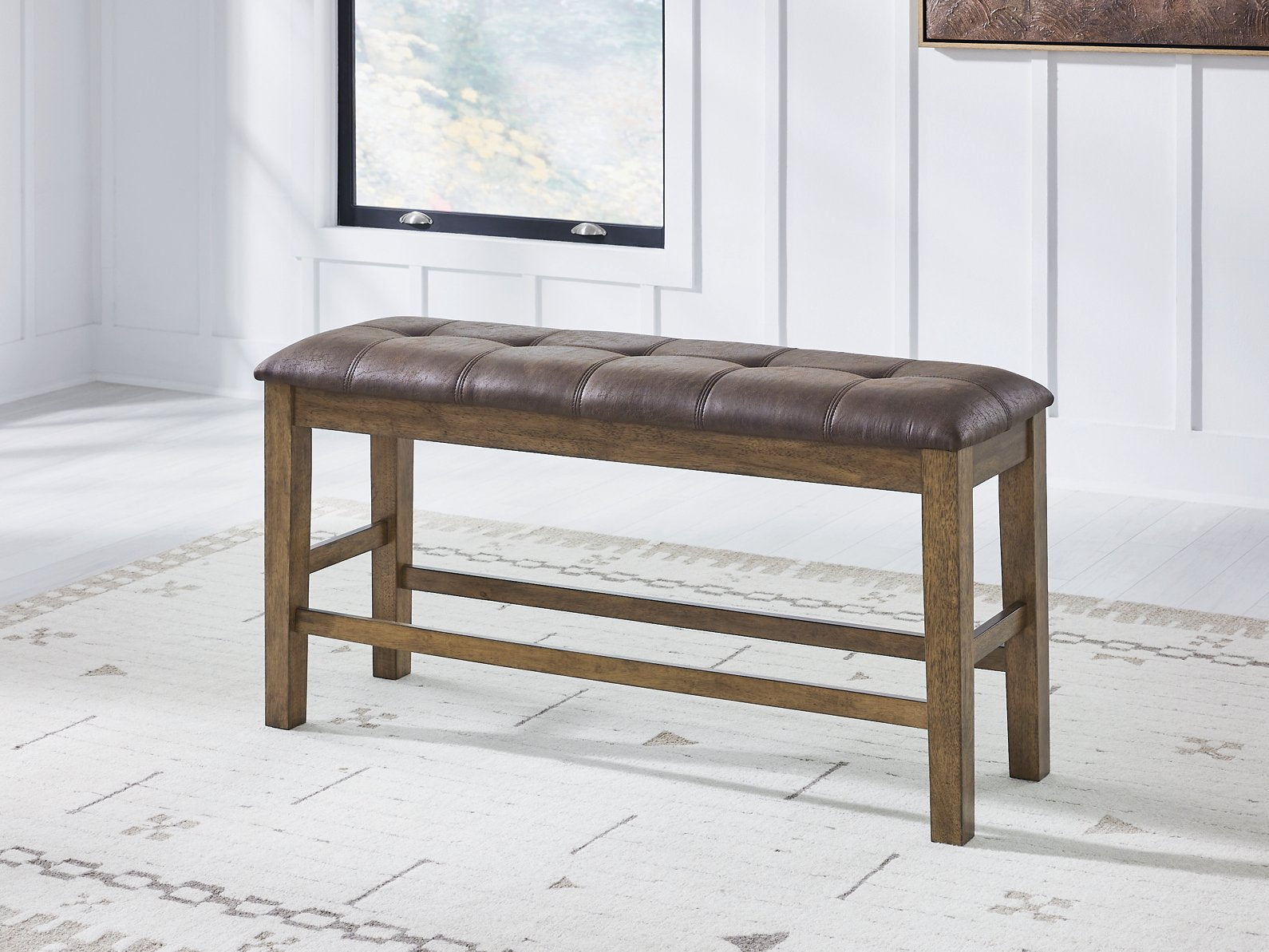 Urbinforte Counter Height Dining Bench - Thumbnail 3