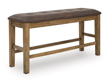 Urbinforte Counter Height Dining Bench - Thumbnail 4