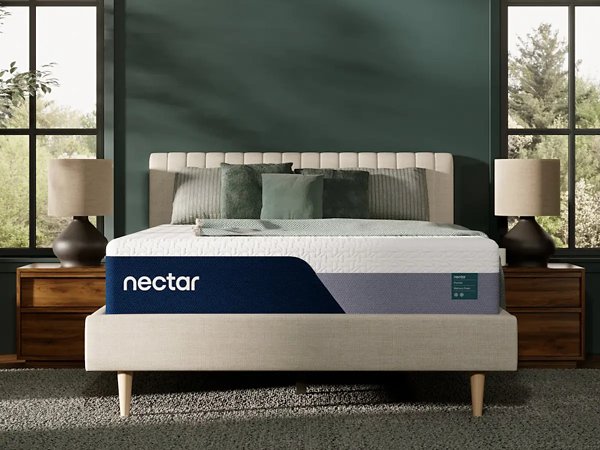 Nectar Classic 12" Firm Memory Foam Mattress - Thumbnail 4