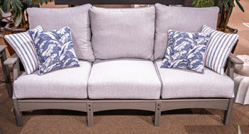 Ocean Beach Outdoor Sofa with Cushion - Thumbnail 2