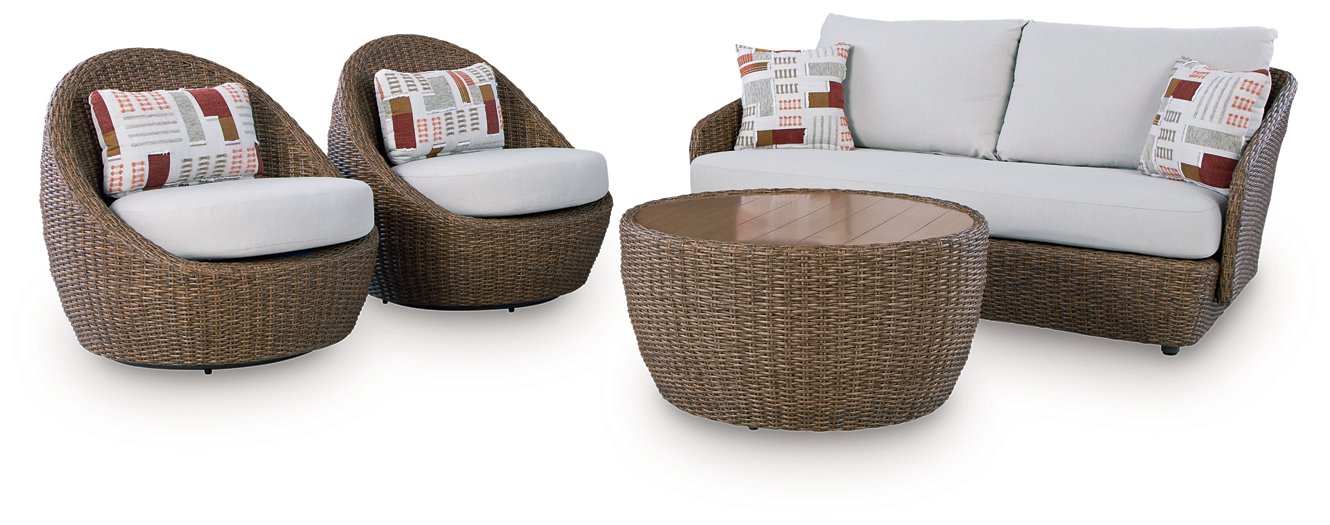 Double Point Outdoor Seating Set - Thumbnail 2