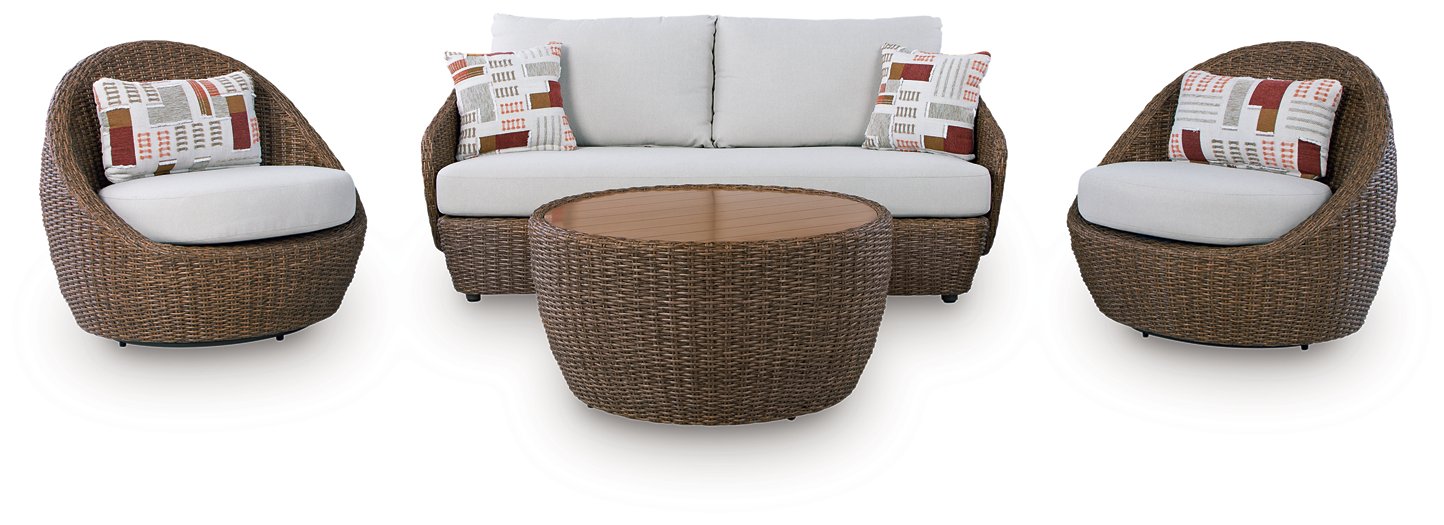Double Point Outdoor Seating Set - Thumbnail 3