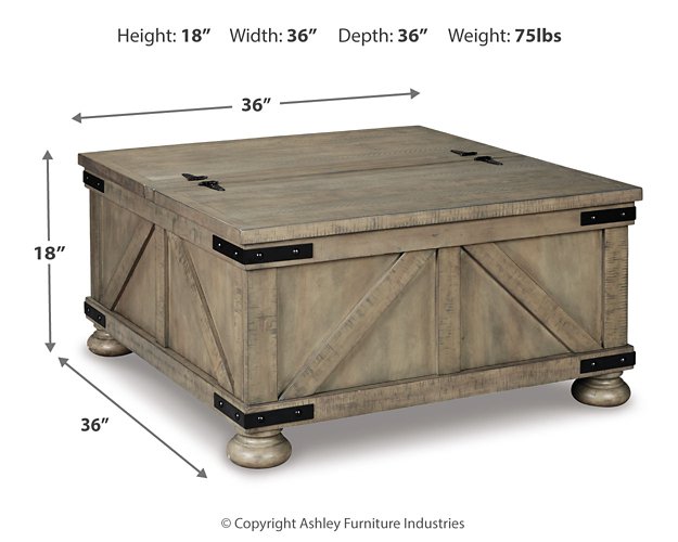 Aldwin Coffee Table - Thumbnail 2