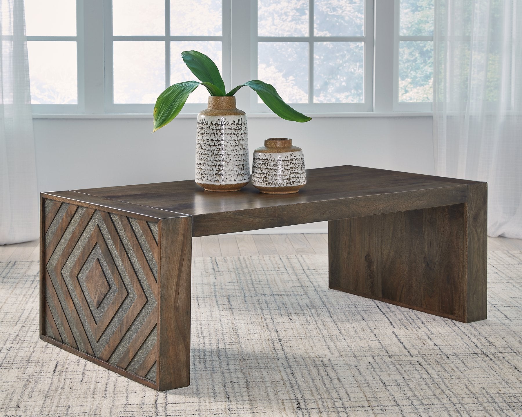 Ashley Furniture Dreggan Coffee Table - Thumbnail 2