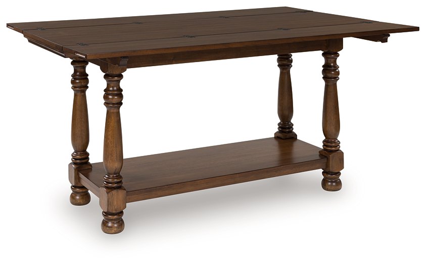 Sturlayne Flip Top Sofa Table - Thumbnail 5