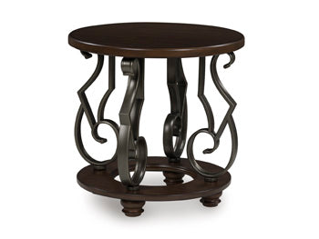 Ashley Furniture Frallyn End Table - Thumbnail 2