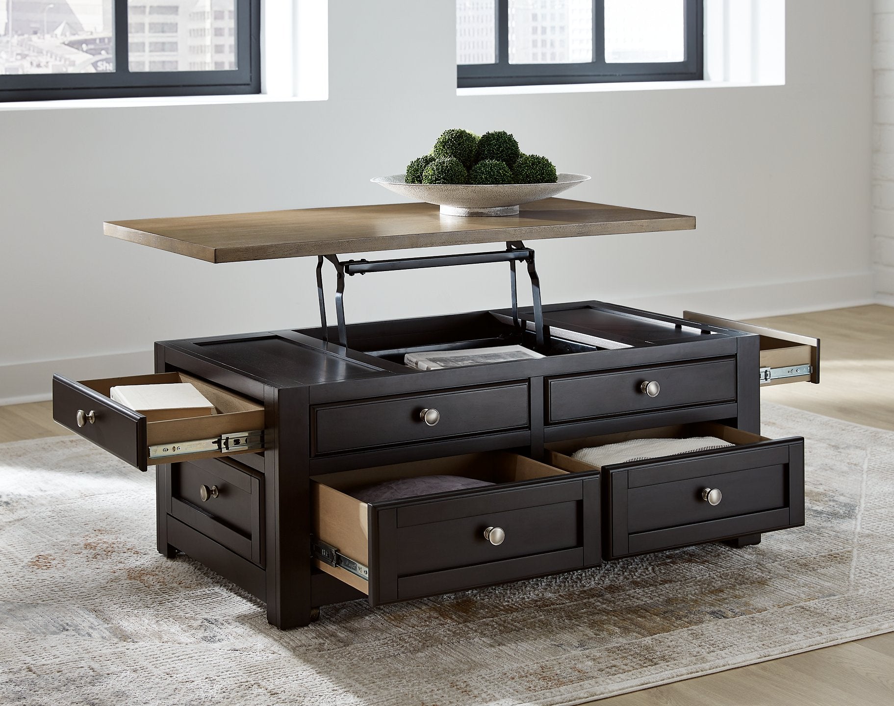 Ashley Furniture Drazmine Coffee Table - Thumbnail 2