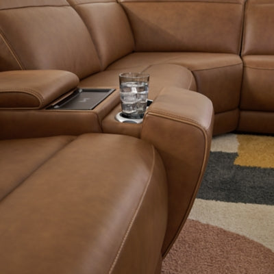 Magic Man 5-Piece Power Reclining Sectional