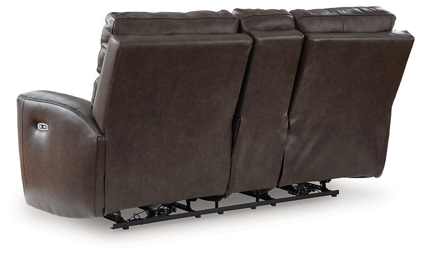 Ashley Furniture Crossplex Power Reclining Loveseat - Thumbnail 2