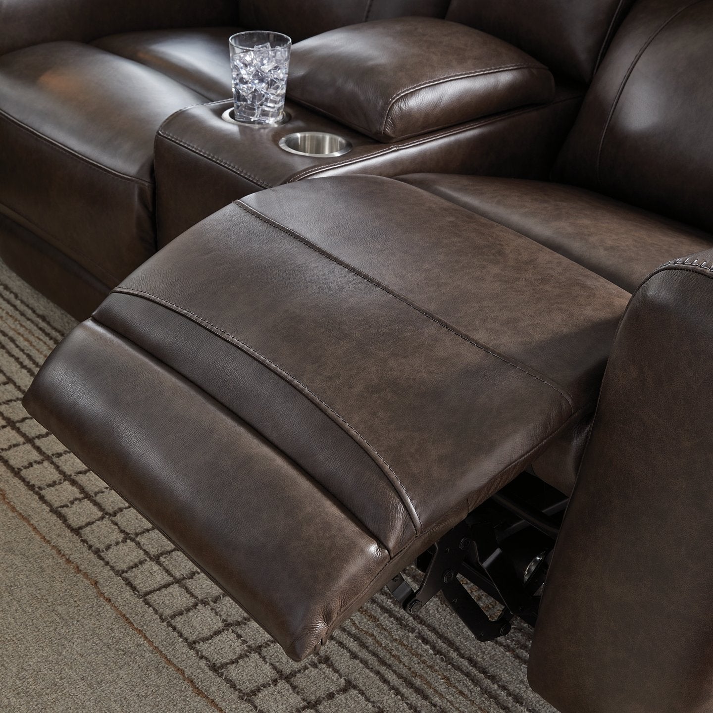 Ashley Furniture Crossplex Power Reclining Loveseat - Thumbnail 4