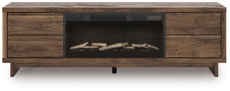 Zadilyn 72" TV Stand with Electric Fireplace