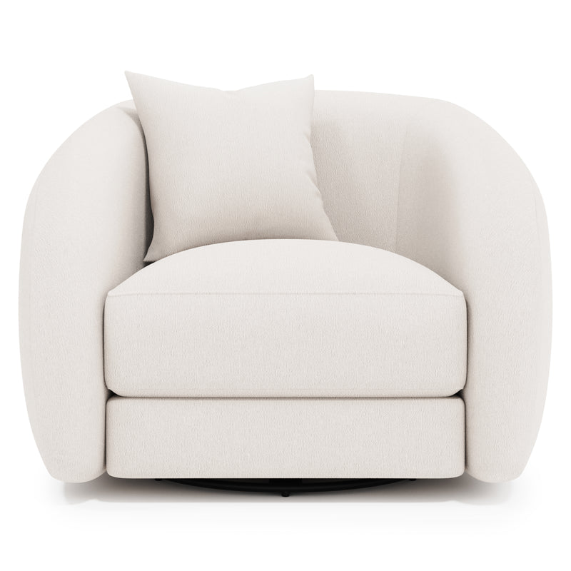 Austen Fabric Swivel Chair