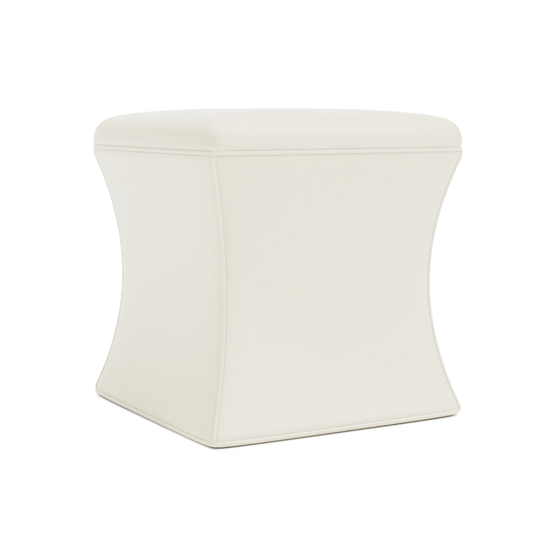 Roscoe Leather Ottoman