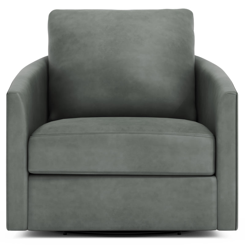 Astoria Leather Swivel Chair