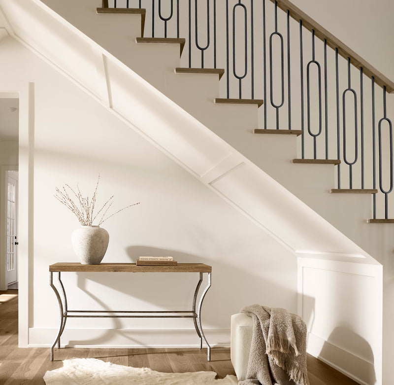 Aspen Leather Ottoman