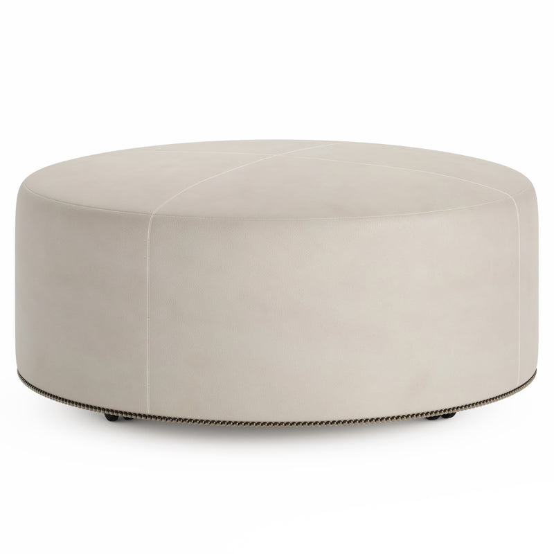 Lolo Leather Ottoman