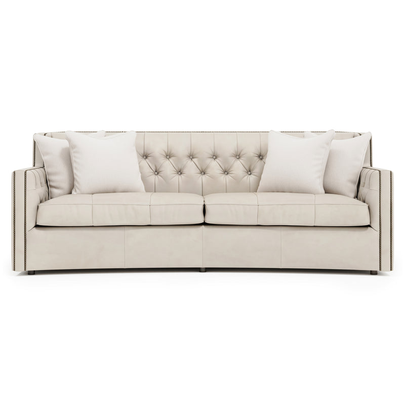 Candace Leather Sofa