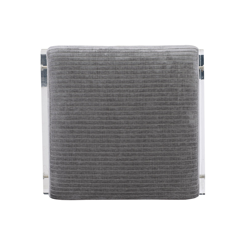 Jasper Fabric Ottoman