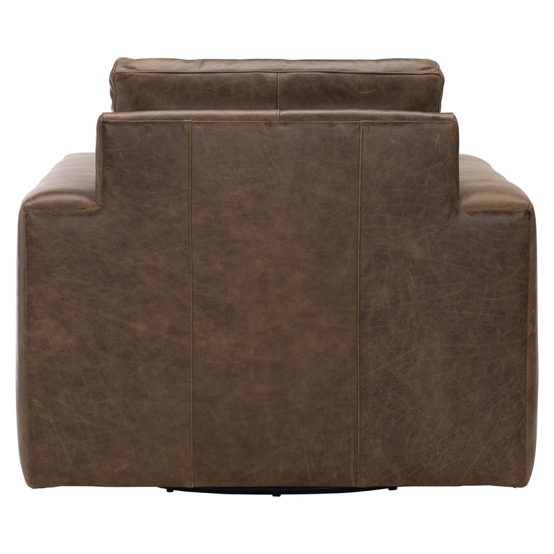 Dawkins Leather Swivel Chair