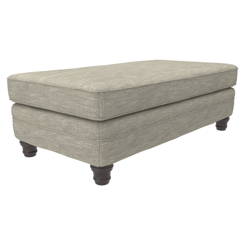 Tarleton Fabric Ottoman