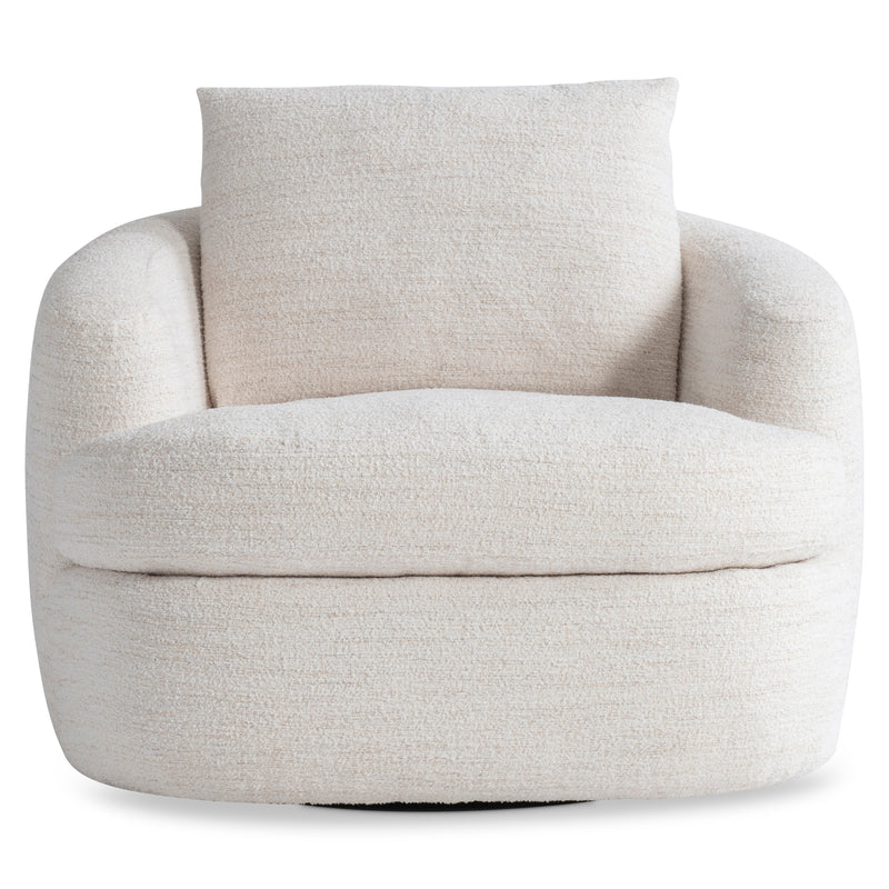 Jules Fabric Swivel Chair