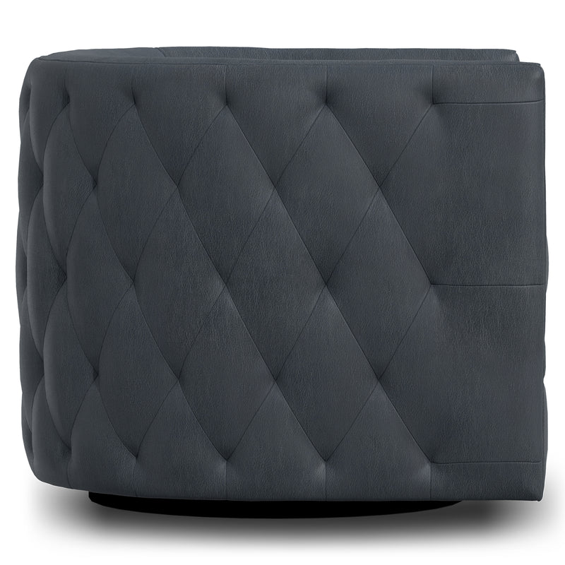 Palazzo Leather Swivel Chair