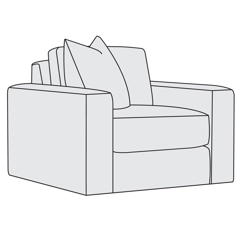 Vaughn Fabric Swivel Chair