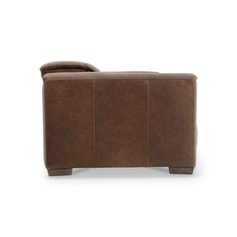 Billings Leather Power Motion Sofa