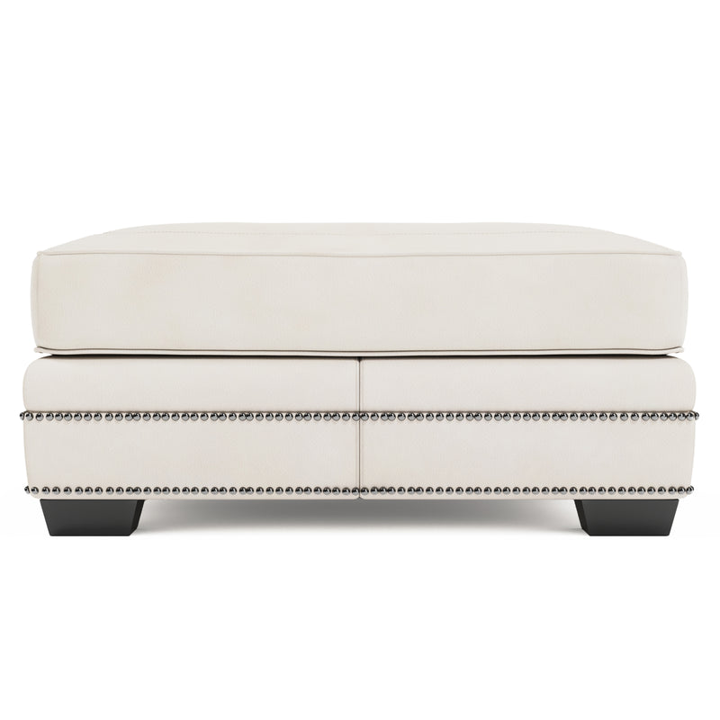 Grandview Leather Ottoman