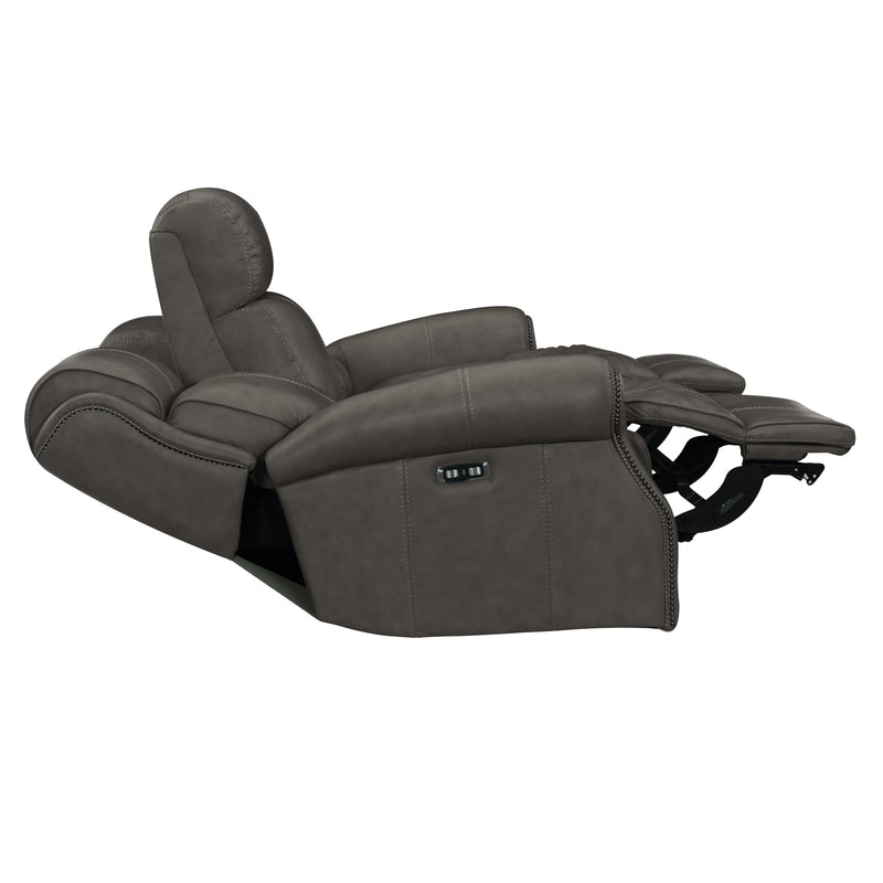 McGwire Leather Power Motion Sofa