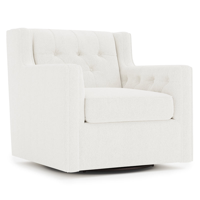 Candace Fabric Swivel Chair