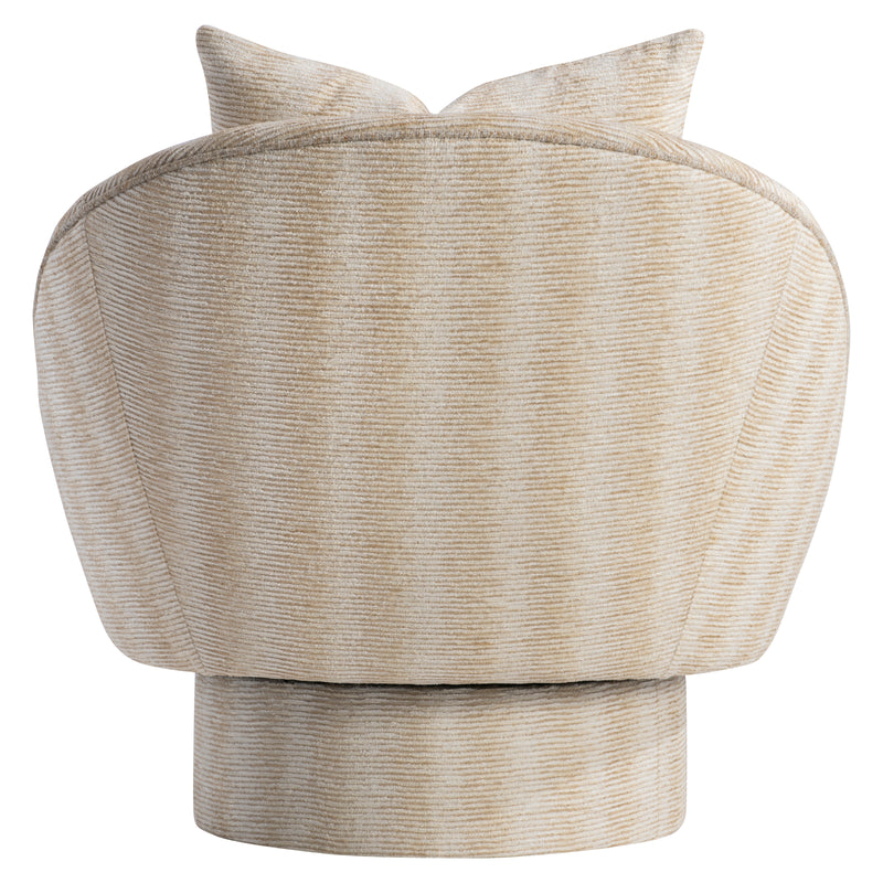 Lucia Fabric Swivel Chair