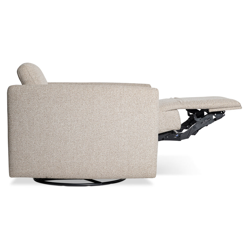 Livvy Fabric Power Motion Swivel Chair