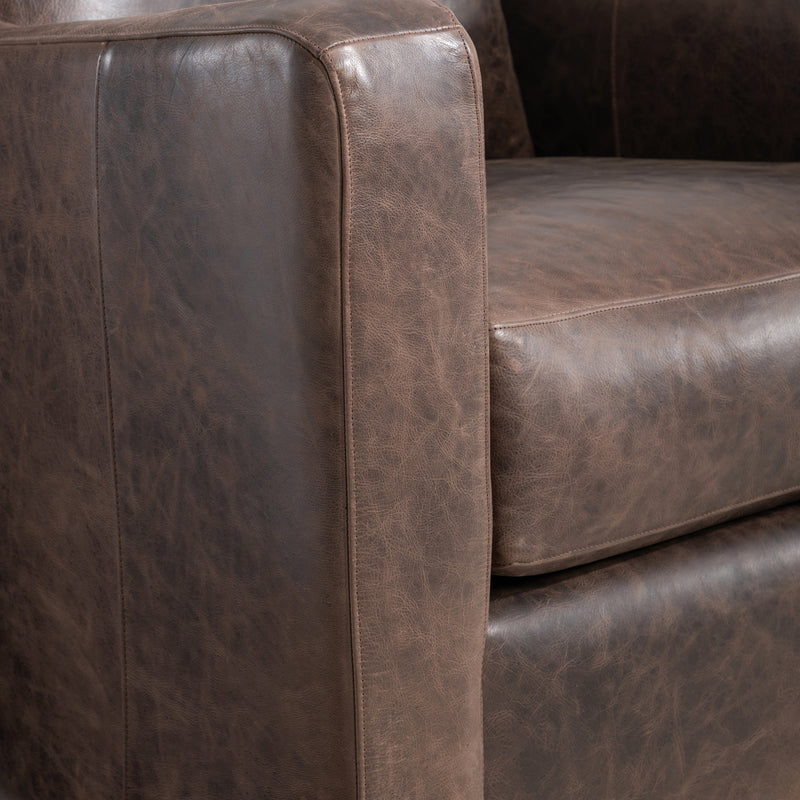 Ventura Leather Swivel Chair