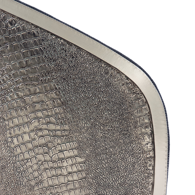 Miles Leather Swivel Chair