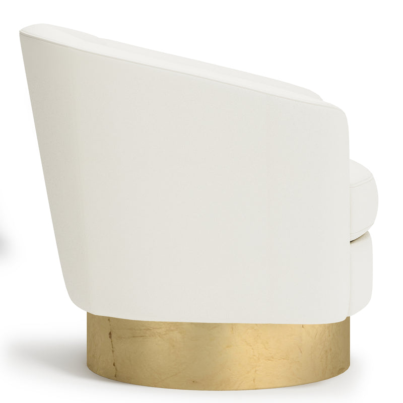 Camino Leather Swivel Chair