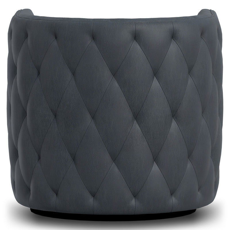 Palazzo Leather Swivel Chair