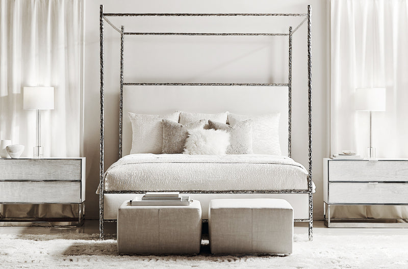 Odette Fabric Canopy Bed