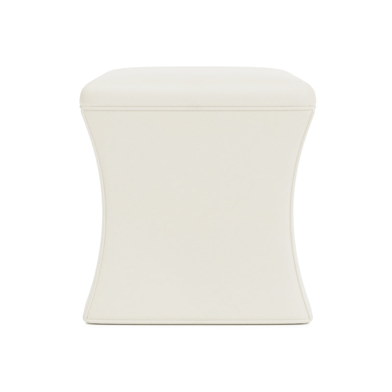 Roscoe Leather Ottoman