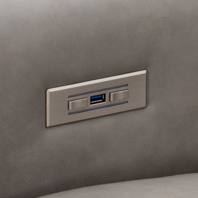 Lioni Leather Power Motion Chair