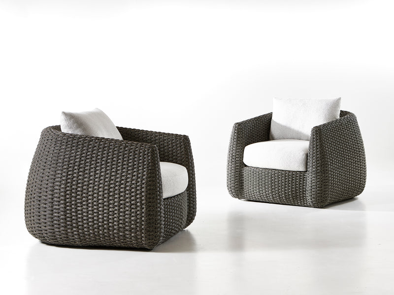 Sarene Outdoor Swivel Chair