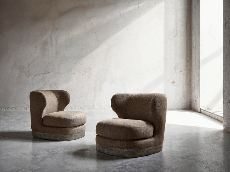 Beck Fabric Swivel Chair